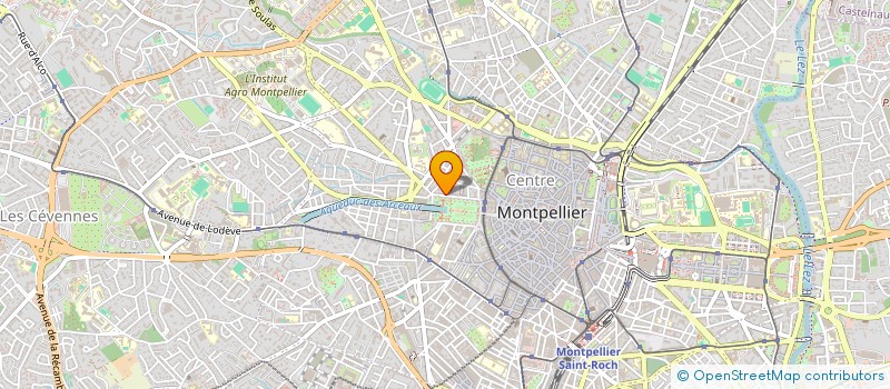 localisation de l'entreprise MADAME ELISE BREBAN à MONTPELLIER