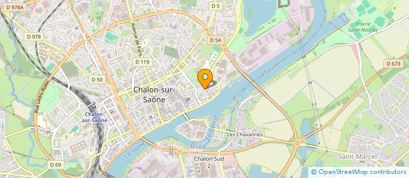localisation de l'entreprise MADAME ELISE BREBION à CHALON-SUR-SAONE