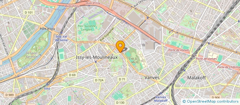 localisation de l'entreprise MADAME ELISE BRESSLER à ISSY-LES-MOULINEAUX