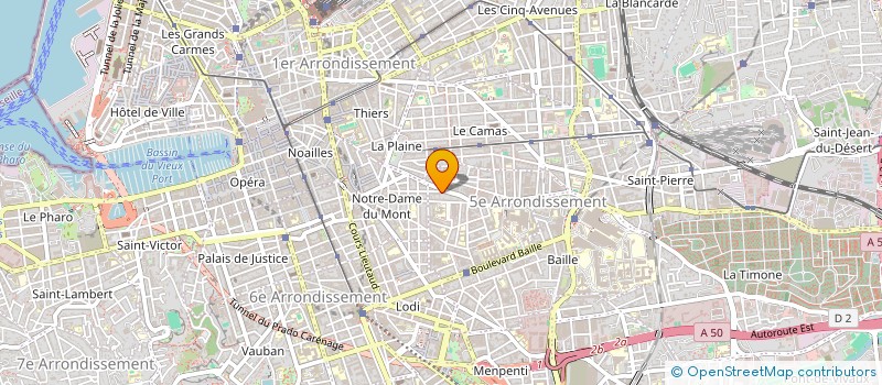 localisation de l'entreprise MADAME ELISE BRETON à MARSEILLE
