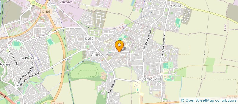 localisation de l'entreprise MADAME ELISE BRETON  GIBERVILLE