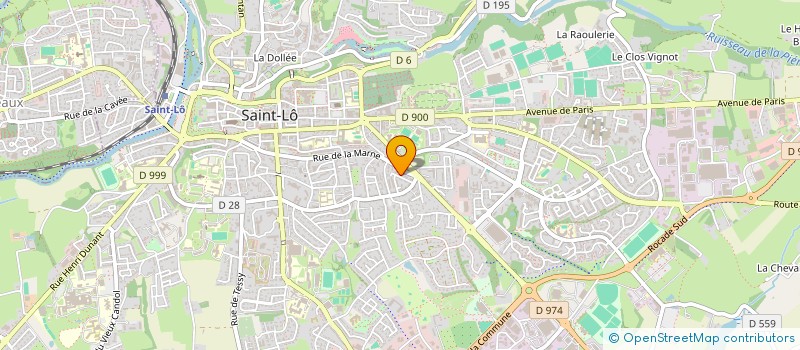 localisation de l'entreprise MADAME ELISE BRIARD  SAINT-LO