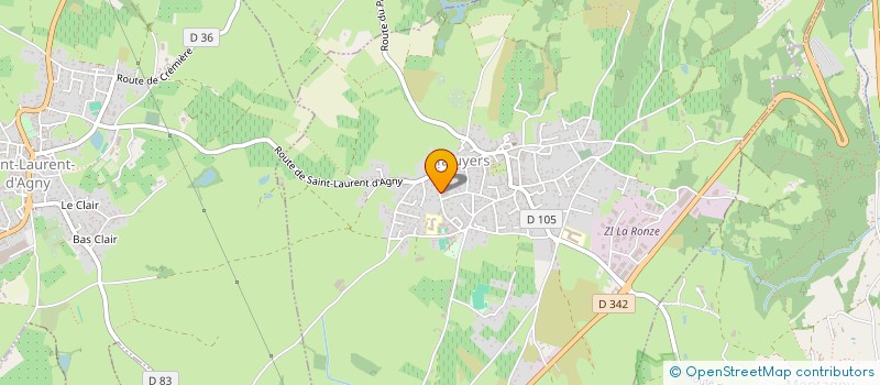 localisation de l'entreprise MADAME ELISE BRIOUL  TALUYERS