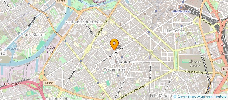 localisation de l'entreprise MADAME ELISE BROUTAIN à LILLE