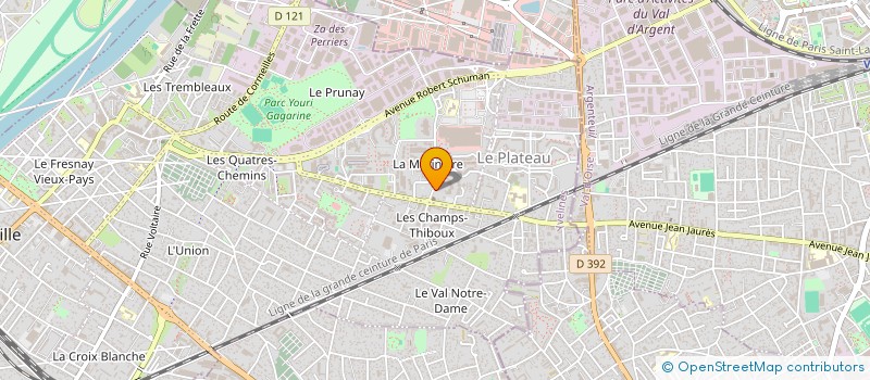 localisation de l'entreprise MADAME ELISE BRUNEL  SARTROUVILLE