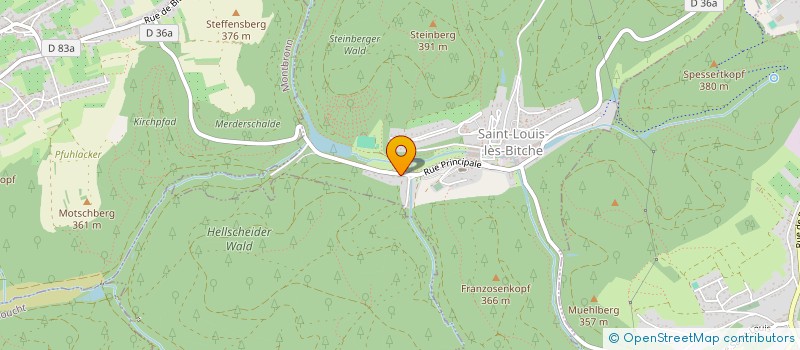 localisation de l'entreprise MADAME ELISE BRUNNER  SAINT-LOUIS-LES-BITCHE