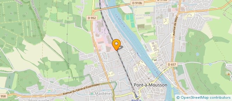 localisation de l'entreprise MADAME ELISE BULBUL  BLENOD-LES-PONT-A-MOUSSON