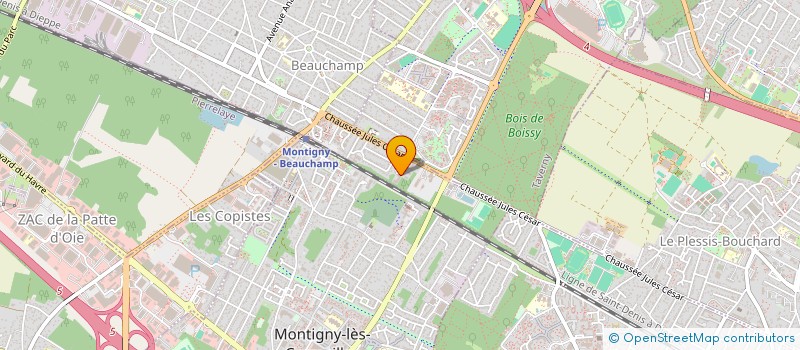 localisation de l'entreprise MADAME ELISE CALABRESE  BEAUCHAMP