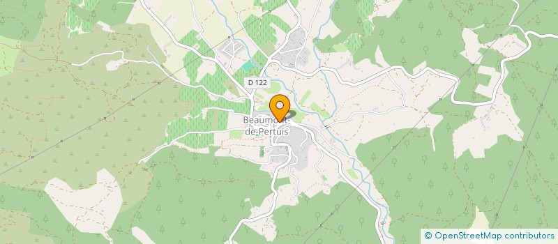 localisation de l'entreprise MADAME ELISE CALLET  BEAUMONT-DE-PERTUIS
