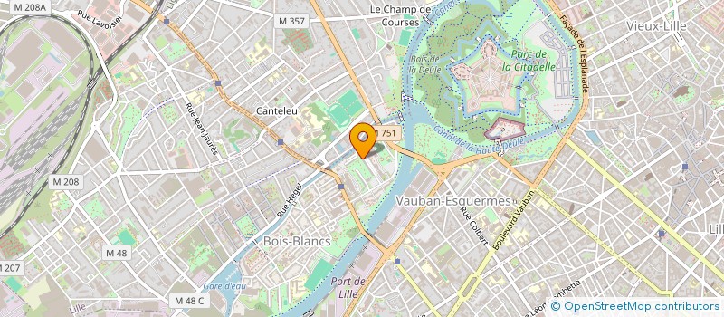 localisation de l'entreprise MADAME ELISE CAPON  LILLE