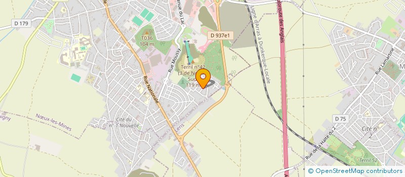 localisation de l'entreprise MADAME ELISE CARPENTIER  NUX-LES-MINES