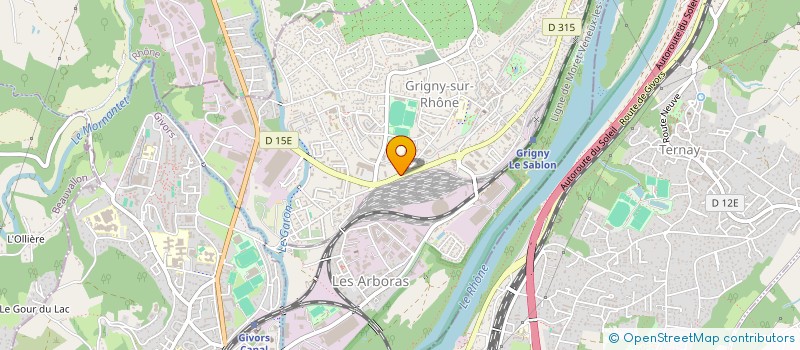 localisation de l'entreprise MADAME ELISE CHAIR  GRIGNY