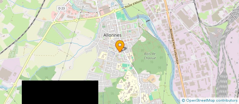 localisation de l'entreprise MADAME ELISE CHAMBRIER-HERRAULT  ALLONNES