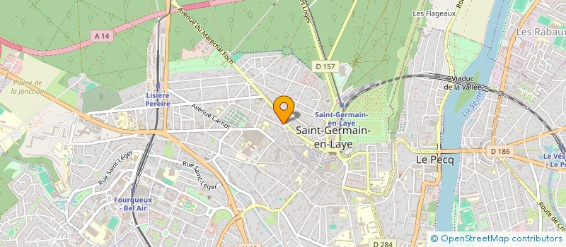 localisation de l'entreprise MADAME ELISE CHEN à SAINT-GERMAIN-EN-LAYE