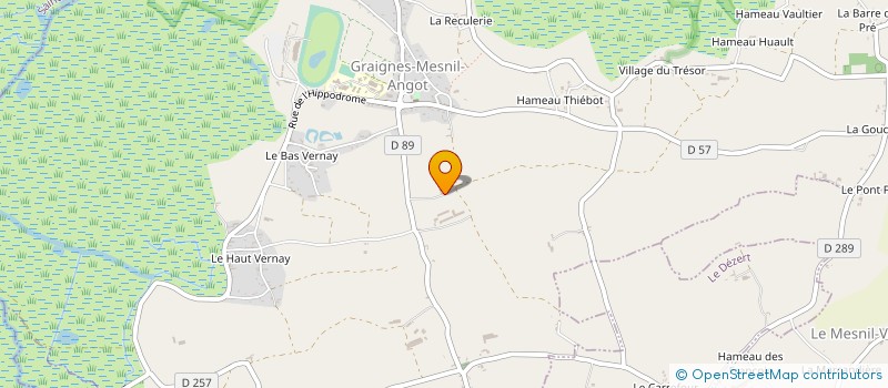 localisation de l'entreprise MADAME ELISE CHEVREAU  SAINT-JEAN-DE-DAYE