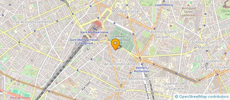 localisation de l'entreprise MADAME ELISE CHEVROU à PARIS