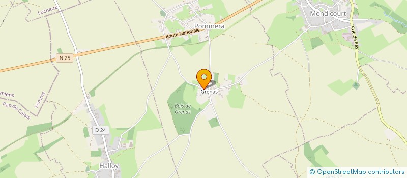 localisation de l'entreprise MADAME ELISE CHOQUET  POMMERA