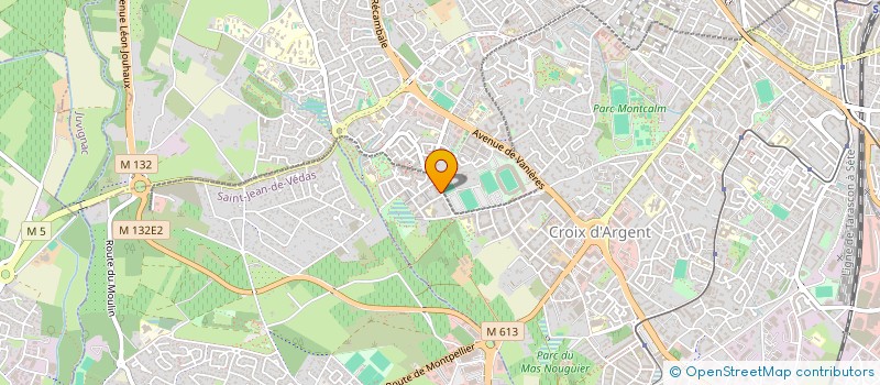 localisation de l'entreprise MADAME ELISE CLEMENT à MONTPELLIER