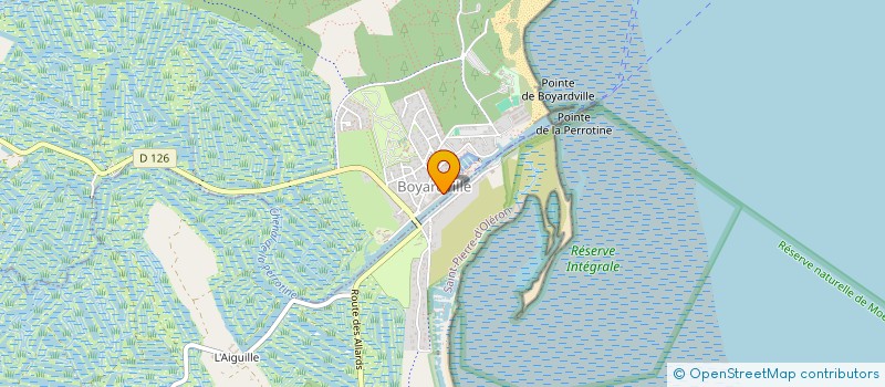 localisation de l'entreprise MADAME ELISE COLLARD  SAINT GEORGES D'OLERON