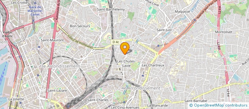 localisation de l'entreprise MADAME ELISE CORNEAU à MARSEILLE