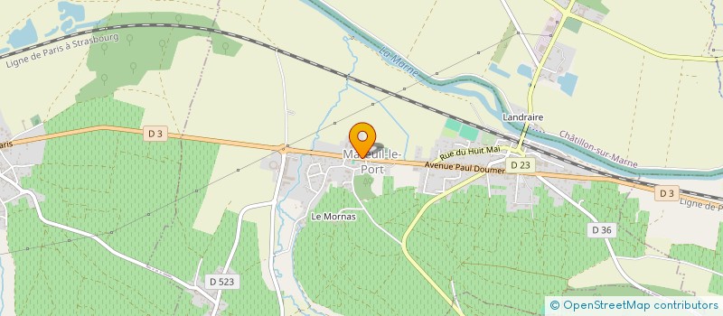 localisation de l'entreprise MADAME ELISE CROCHET  MAREUIL-LE-PORT