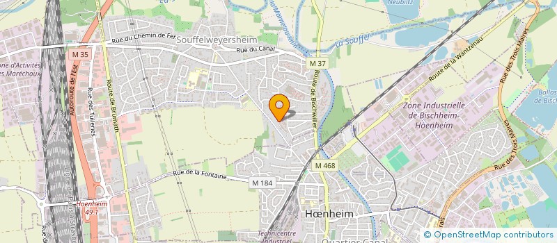 localisation de l'entreprise MADAME ELISE CROS  LUTZELHOUSE