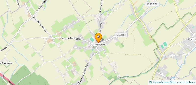 localisation de l'entreprise MADAME ELISE CUGNY  ZUTKERQUE