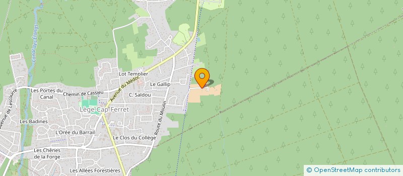 localisation de l'entreprise MADAME ELISE DANCALE  GRIGNOLS