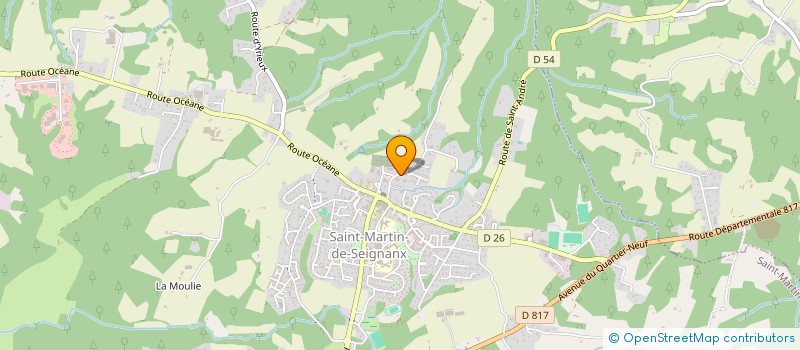 localisation de l'entreprise MADAME ELISE DARRORT à SAINT-MARTIN-DE-SEIGNANX