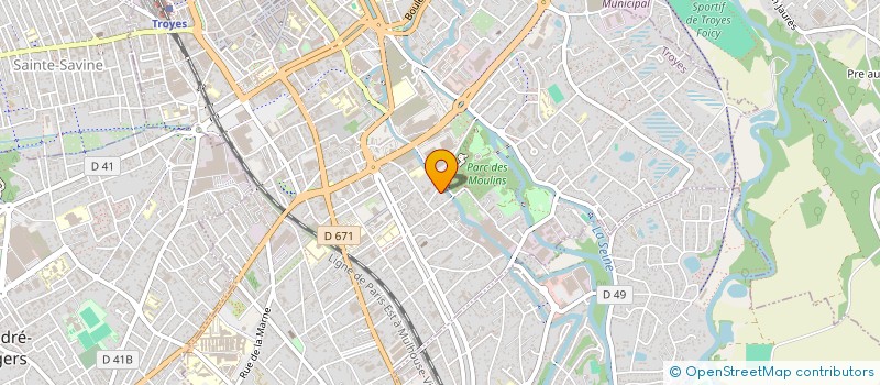 localisation de l'entreprise MADAME ELISE DAUPHIN  TROYES