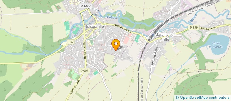localisation de l'entreprise MADAME ELISE DE ALBUQUERQUE à IS-SUR-TILLE