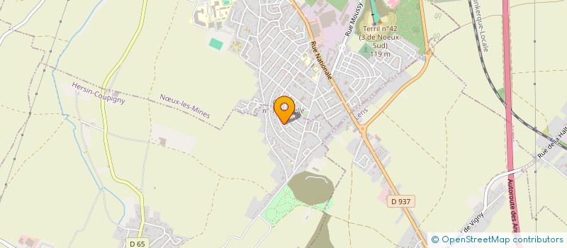 localisation de l'entreprise MADAME ELISE DE POTTER  LAPUGNOY