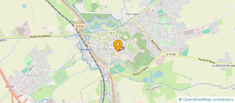 localisation de l'entreprise MADAME ELISE DEBRUYNE à BERGUES