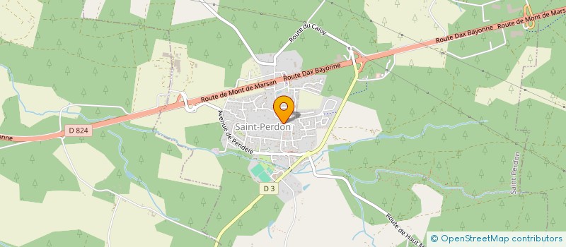 localisation de l'entreprise MADAME ELISE DELACOTTE  SAINT-PERDON