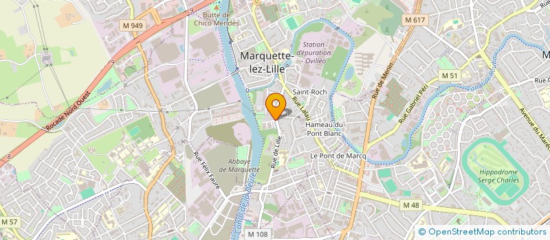 localisation de l'entreprise MADAME ELISE DELAHAYE à MARQUETTE-LEZ-LILLE