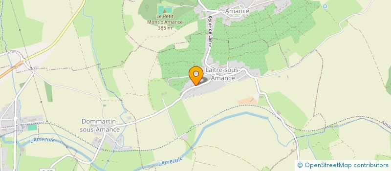 localisation de l'entreprise MADAME ELISE DELAYEN  LAITRE-SOUS-AMANCE