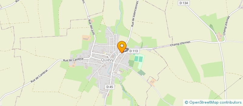 localisation de l'entreprise MADAME ELISE DELFOLIE  QUIEVY