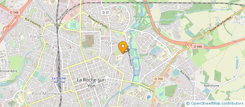 localisation de l'entreprise MADAME ELISE DELODE à LA ROCHE-SUR-YON