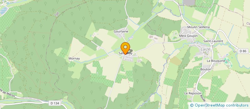 localisation de l'entreprise MADAME ELISE DELPIERRE  SAINT-MAURICE-DE-SATONNAY
