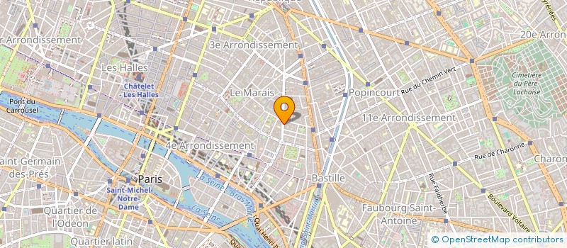 localisation de l'entreprise MADAME ELISE DENEUVILLE  PARIS