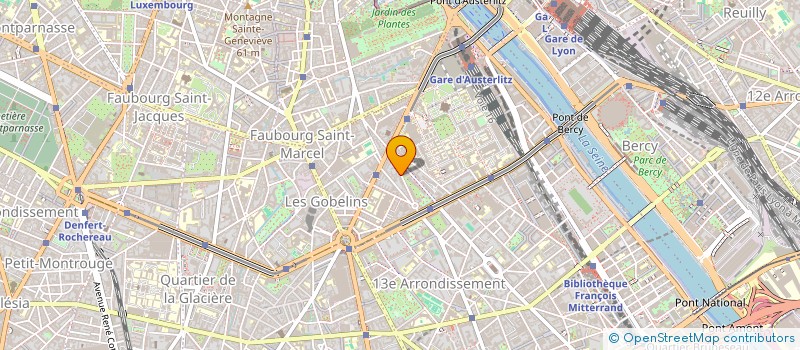 localisation de l'entreprise MADAME ELISE DENOEL  PARIS