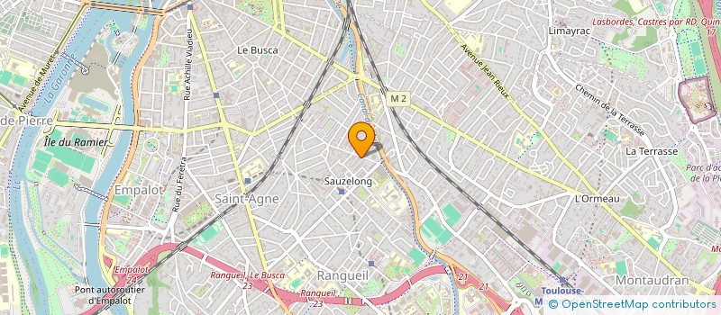 localisation de l'entreprise MADAME ELISE DEPRINCE à TOULOUSE