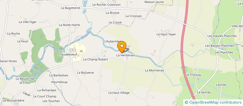 localisation de l'entreprise MADAME ELISE DEROYER  SAINT-SAUVEUR-DES-LANDES