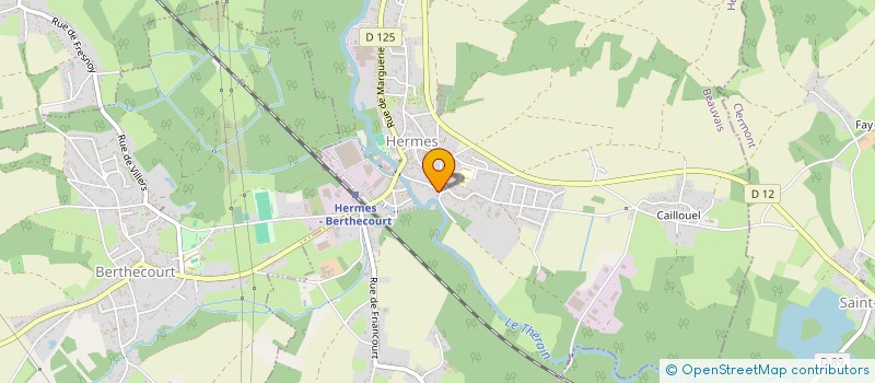 localisation de l'entreprise MADAME ELISE DEVEAUX  HERMES