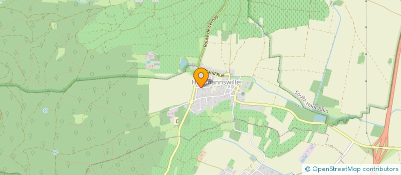 localisation de l'entreprise MADAME ELISE DEVIDAL  HARTMANNSWILLER