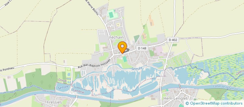 localisation de l'entreprise MADAME ELISE DHOLLANDE à FECHAIN