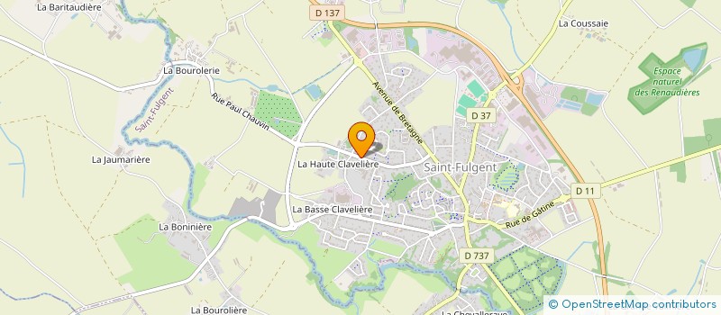 localisation de l'entreprise MADAME ELISE DIANE ESSIBEN  SAINT-FULGENT