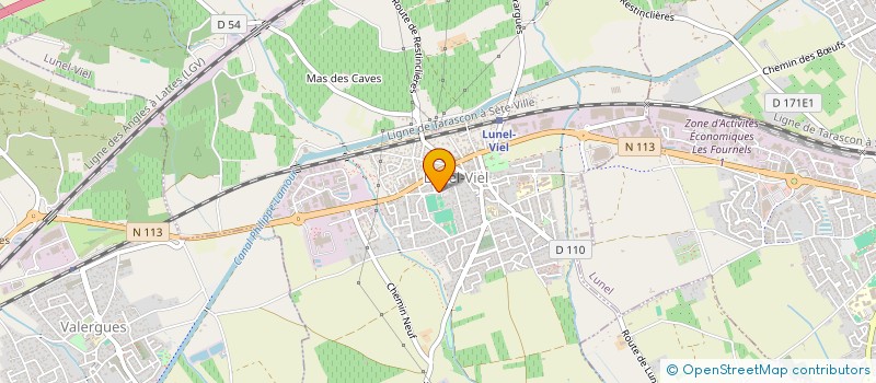 localisation de l'entreprise MADAME ELISE DIAZ-OLIVER  NARBONNE