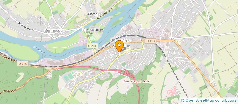 localisation de l'entreprise MADAME ELISE DJUIMO LEUMADJIE  BONNIERES-SUR-SEINE