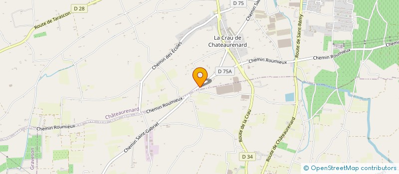 localisation de l'entreprise MADAME ELISE DROUIN à CHATEAURENARD